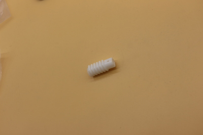 大模数单头塑料蜗杆